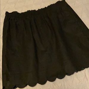 J. Crew Scalloped Mini Skirt 14